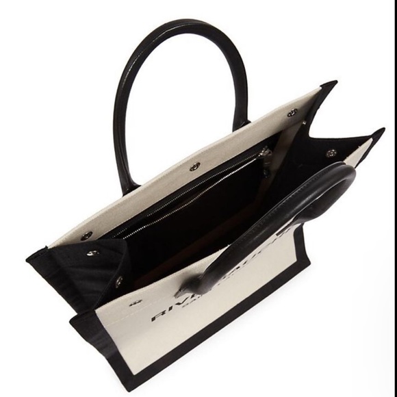 NWT Authentic Saint Laurent Rive Gauche Tote Bag in Greggio Nero! MSRP $1,995 - Picture 10 of 16